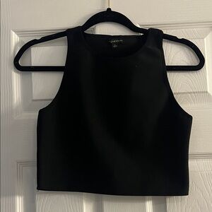Black 90’s Crop Top